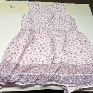 GAP Kids Pink and Purple Floral Dress XXL